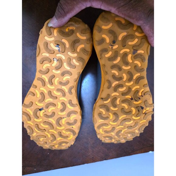 Allbirds Women's Trail Runner SWT Sneakers Gray & Yellow Lightweight Wool Blend - Picture 7 of 8